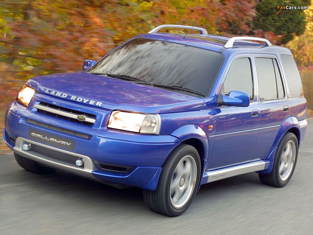 Callaway Land Rover Freelander Supercharged 2001 wallpapers (1024 x 768)