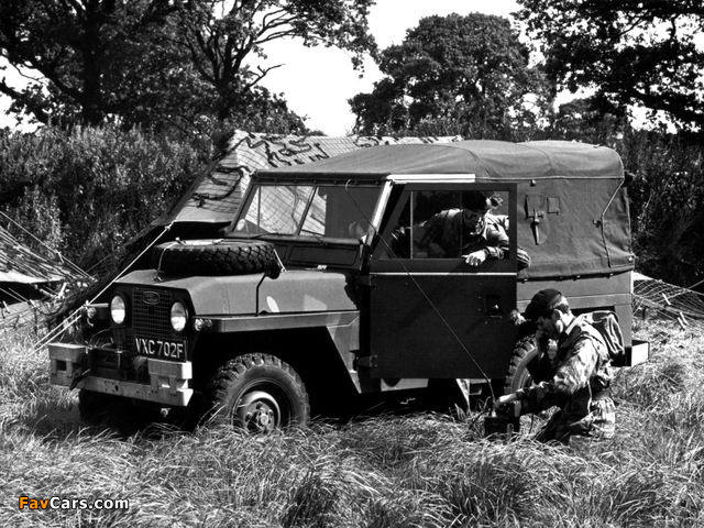 Land Rover Lightweight (Series IIA) 1968–72 wallpapers (640 x 480)