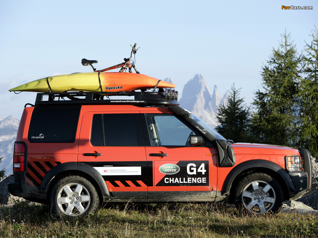 Land Rover LR3 G4 Challenge 2008 wallpapers (1024 x 768)
