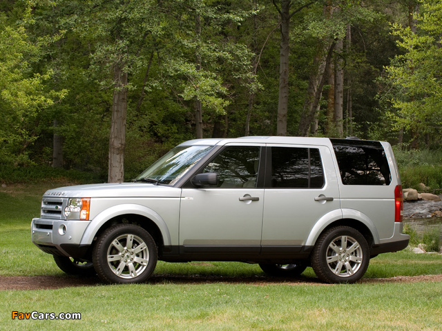 Land Rover LR3 2008–09 wallpapers (640 x 480)