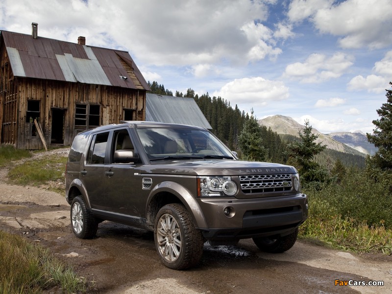 Land Rover LR4 2009 wallpapers (800 x 600)