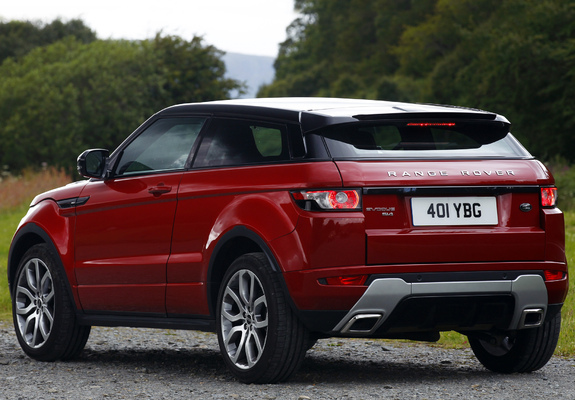 Images of Range Rover Evoque Coupe Si4 Dynamic UK-spec 2011