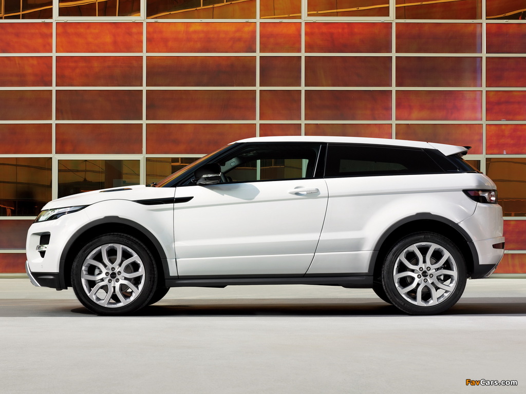 Images of Range Rover Evoque Coupe Dynamic 2011 (1024 x 768)