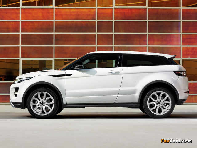 Images of Range Rover Evoque Coupe Dynamic 2011 (640 x 480)
