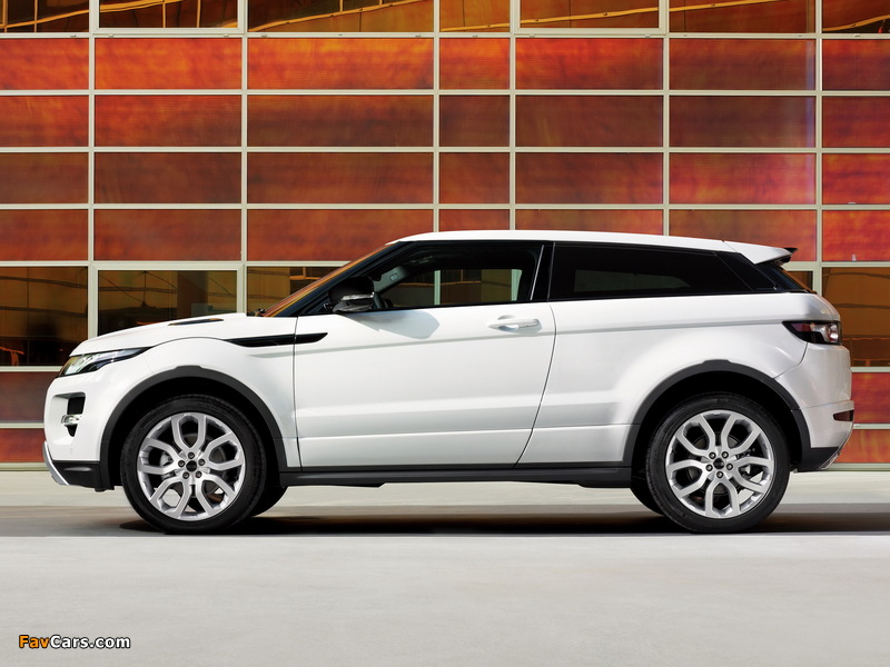 Images of Range Rover Evoque Coupe Dynamic 2011 (800 x 600)