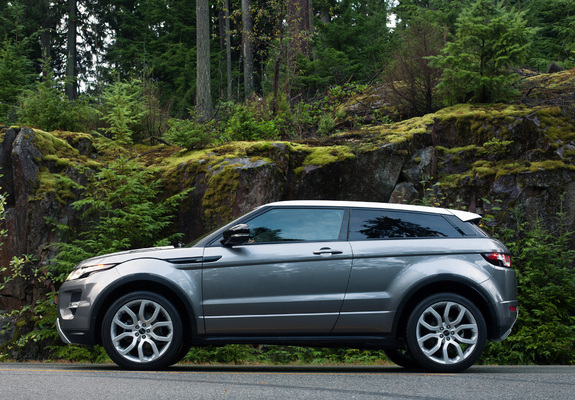 Images of Range Rover Evoque Coupe Dynamic US-spec 2011
