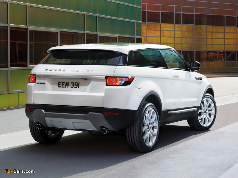 Images of Range Rover Evoque Coupe Prestige 2011 (800 x 600)