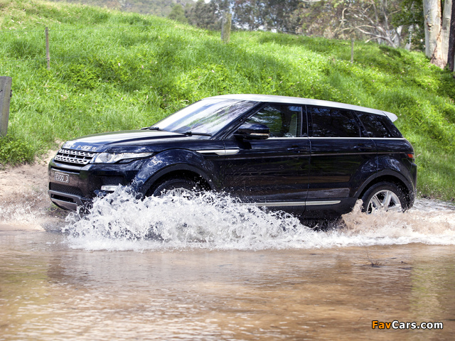 Images of Range Rover Evoque Prestige AU-spec 2011 (640 x 480)