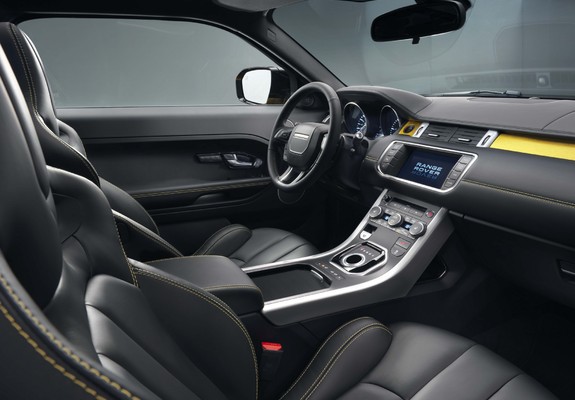 Images of Range Rover Evoque Coupe Sicilian Yellow 2013