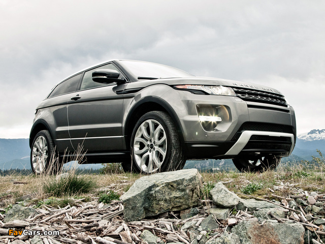 Range Rover Evoque Coupe Dynamic US-spec 2011 images (640 x 480)