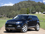 Range Rover Evoque Prestige AU-spec 2011 photos