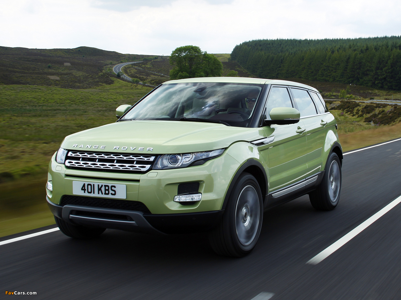 Range Rover Evoque SD4 Prestige 2011 photos (1280 x 960)