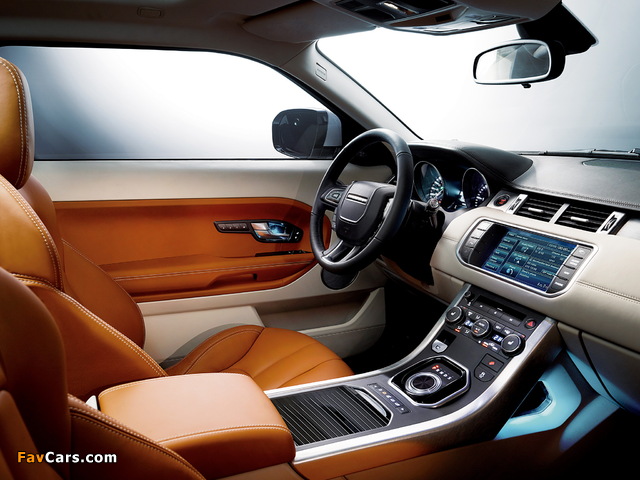 Range Rover Evoque Coupe Prestige 2011 photos (640 x 480)