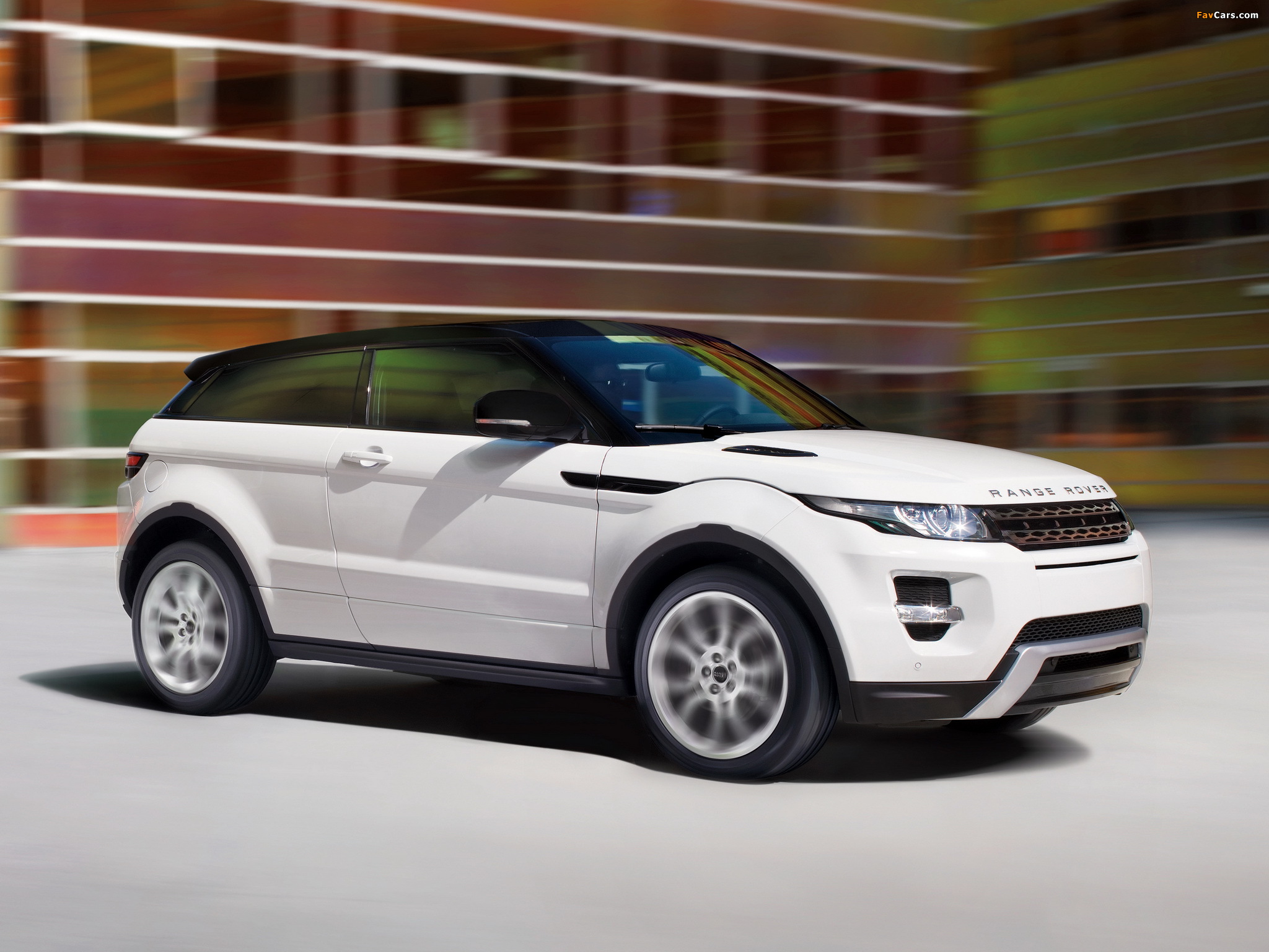 Range Rover Evoque Coupe Dynamic 2011 photos (2048 x 1536)