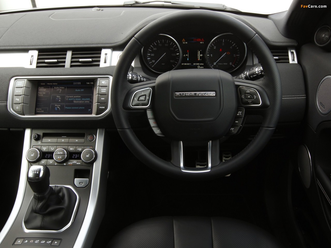 Range Rover Evoque SD4 Dynamic UK-spec 2011 pictures (1280 x 960)