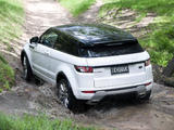 Range Rover Evoque Coupe Dynamic AU-spec 2011 pictures