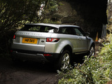 Range Rover Evoque Coupe Si4 Prestige UK-spec 2011 wallpapers
