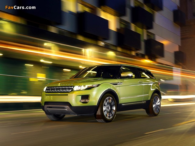 Range Rover Evoque Coupe Prestige 2011 wallpapers (640 x 480)