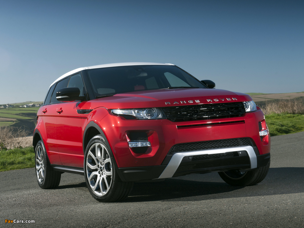 Range Rover Evoque Dynamic 2011 wallpapers (1024 x 768)