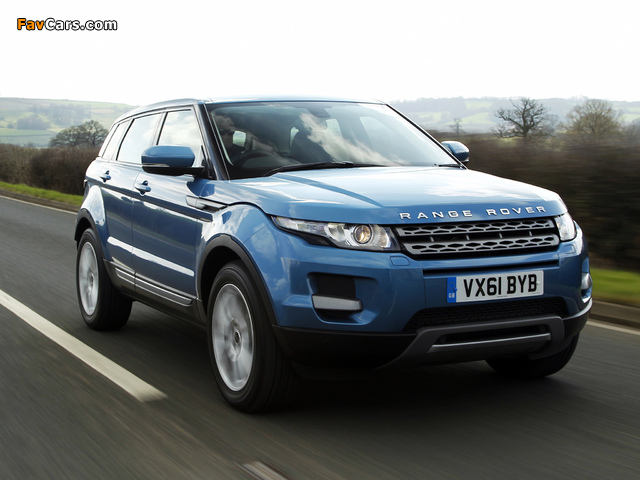 Range Rover Evoque eD4 Prestige UK-spec 2012 images (640 x 480)