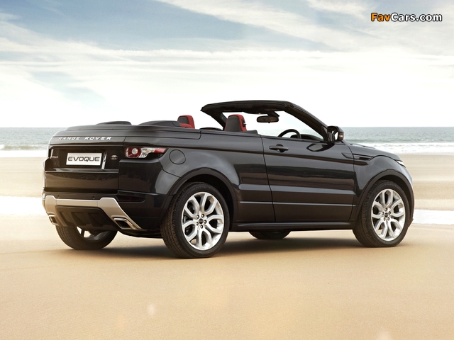 Range Rover Evoque Convertible Concept 2012 images (640 x 480)