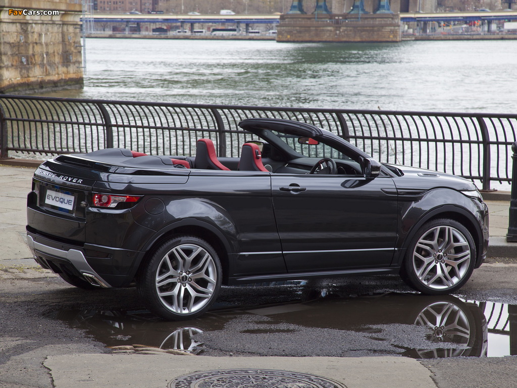 Range Rover Evoque Convertible Concept 2012 photos (1024 x 768)