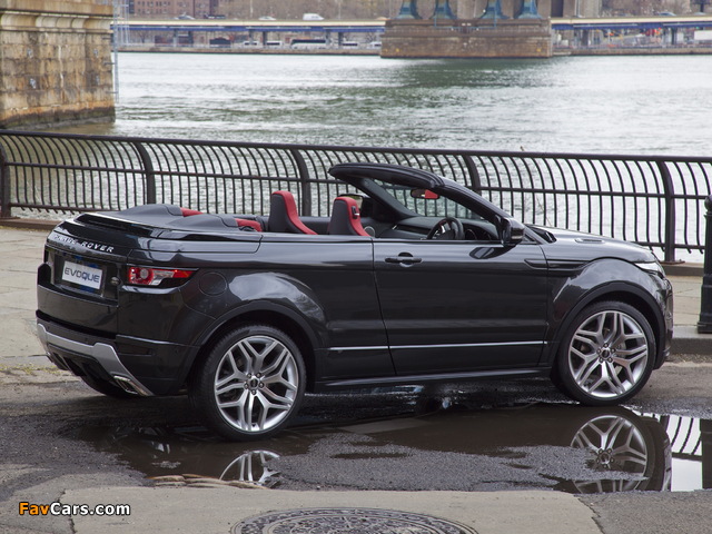 Range Rover Evoque Convertible Concept 2012 photos (640 x 480)