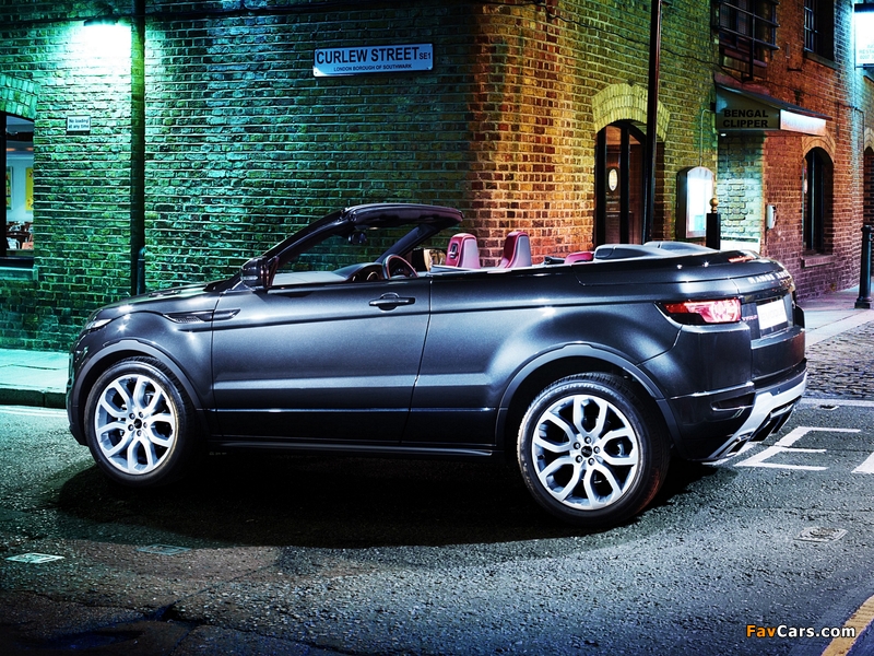 Range Rover Evoque Convertible Concept 2012 pictures (800 x 600)