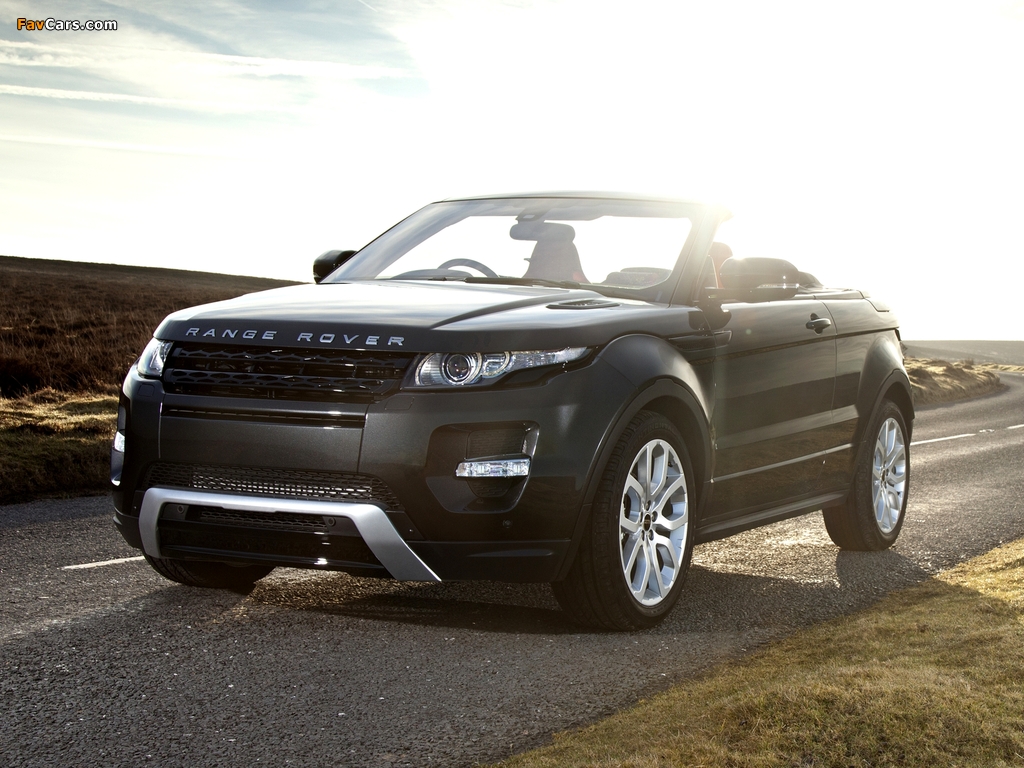 Range Rover Evoque Convertible Concept 2012 pictures (1024 x 768)