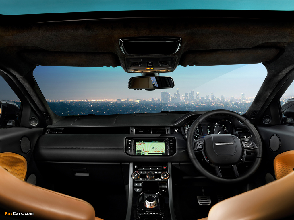 Range Rover Evoque Coupe Victoria Beckham 2012 pictures (1024 x 768)