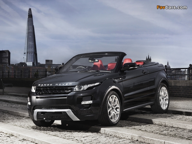 Range Rover Evoque Convertible Concept 2012 pictures (640 x 480)