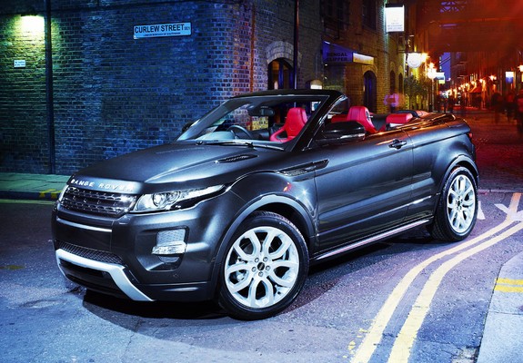 Range Rover Evoque Convertible Concept 2012 wallpapers