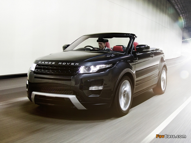 Range Rover Evoque Convertible Concept 2012 wallpapers (640 x 480)