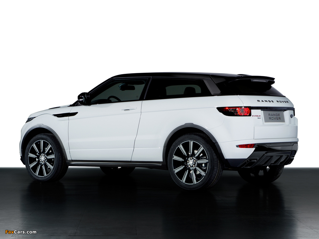 Range Rover Evoque Coupe Black Design Pack 2013 images (1024 x 768)