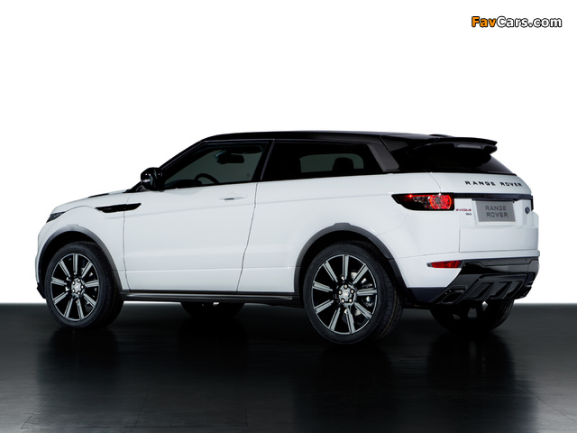 Range Rover Evoque Coupe Black Design Pack 2013 images (640 x 480)