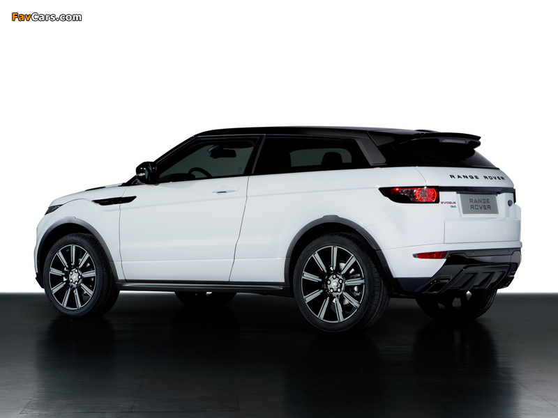 Range Rover Evoque Coupe Black Design Pack 2013 images (800 x 600)