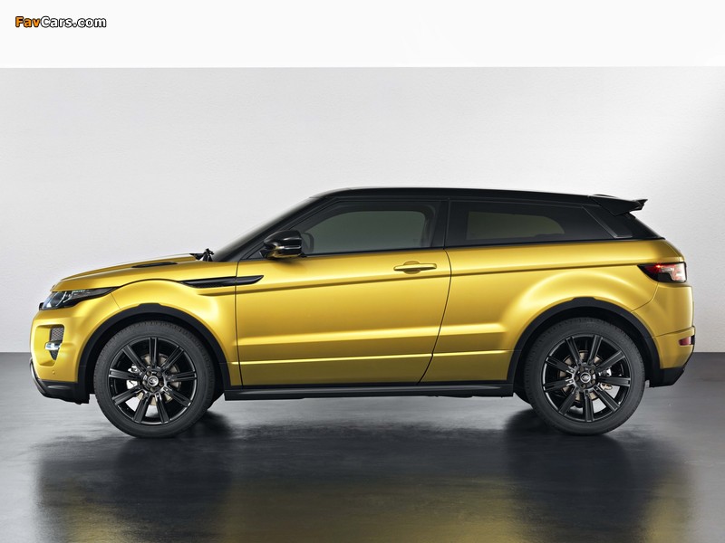 Range Rover Evoque Coupe Sicilian Yellow 2013 pictures (800 x 600)