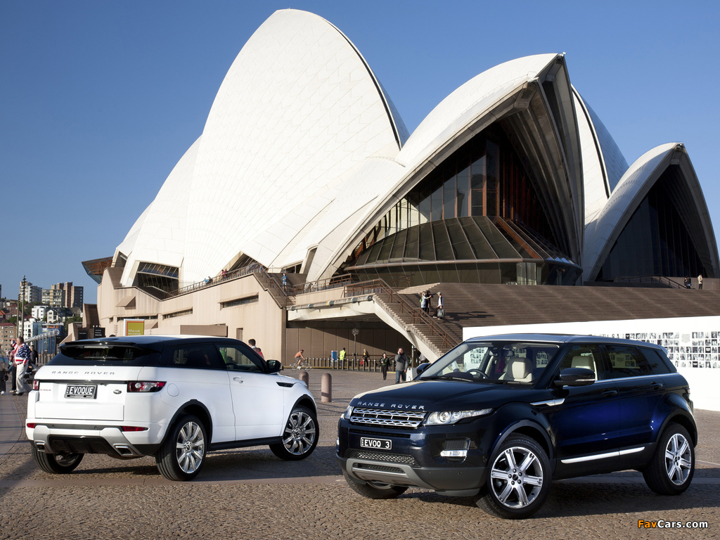 Land Rover Range Rover Evoque wallpapers (1024 x 768)