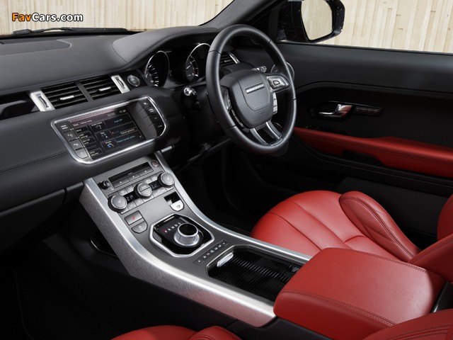 Photos of Range Rover Evoque Coupe Si4 Dynamic UK-spec 2011 (640 x 480)