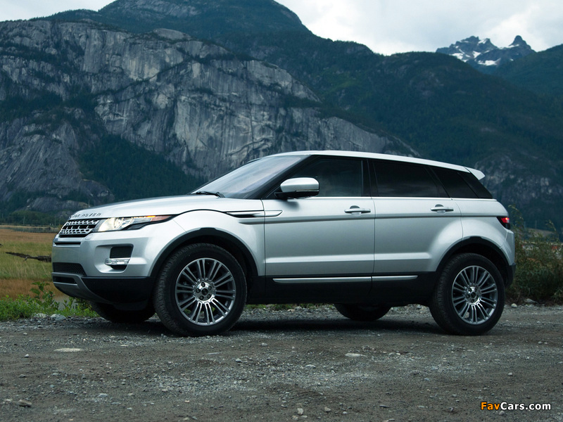 Photos of Range Rover Evoque Prestige US-spec 2011 (800 x 600)