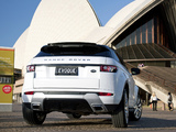 Photos of Range Rover Evoque Coupe Dynamic AU-spec 2011