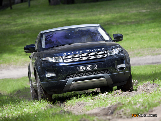 Photos of Range Rover Evoque Prestige AU-spec 2011 (640 x 480)