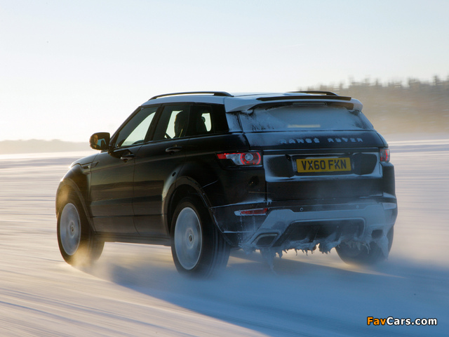 Photos of Range Rover Evoque Dynamic 2011 (640 x 480)