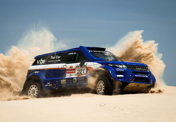 Photos of Range Rover Evoque Rally Car 2012