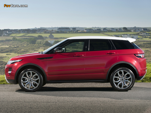 Pictures of Range Rover Evoque Dynamic 2011 (640 x 480)