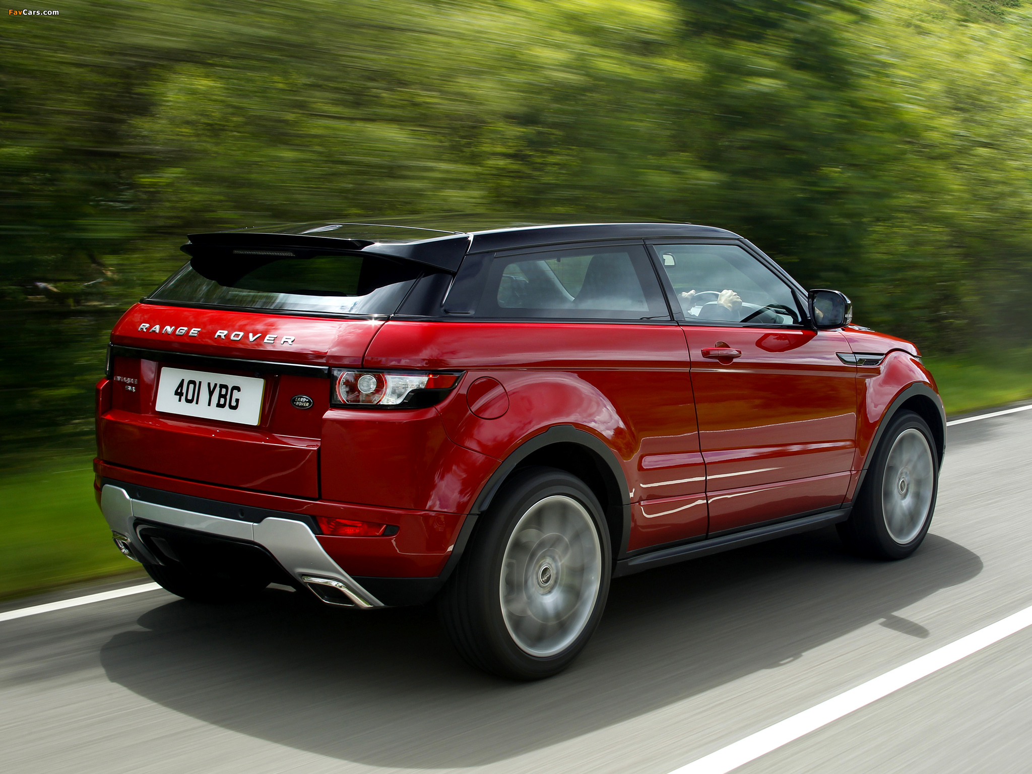 Pictures of Range Rover Evoque Coupe Si4 Dynamic UK-spec 2011 (2048 x 1536)