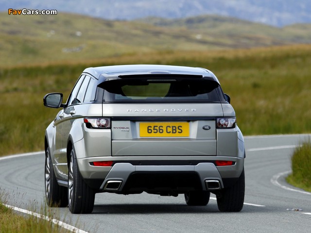 Pictures of Range Rover Evoque SD4 Dynamic UK-spec 2011 (640 x 480)