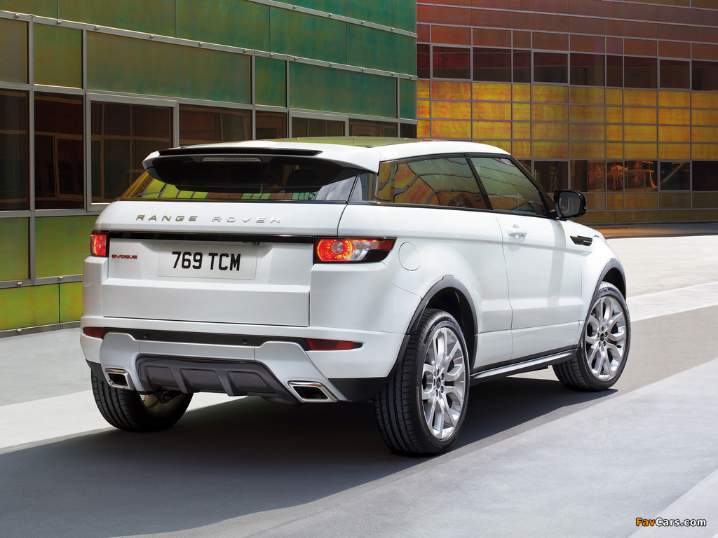 Pictures of Range Rover Evoque Coupe Dynamic 2011 (1024 x 768)