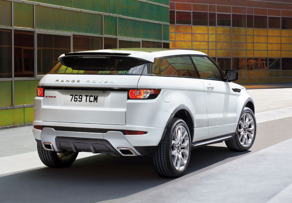 Pictures of Range Rover Evoque Coupe Dynamic 2011