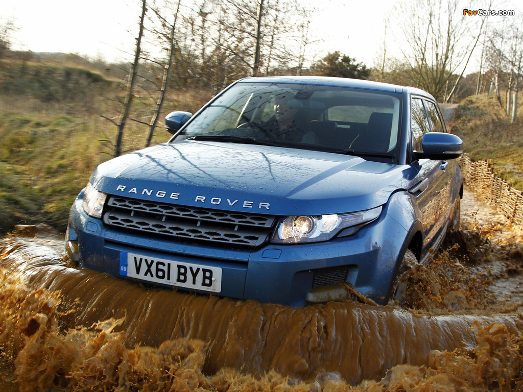 Pictures of Range Rover Evoque eD4 Prestige UK-spec 2012 (1024 x 768)